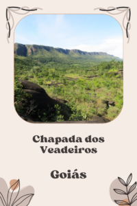 chapada dos veadeiros goiás