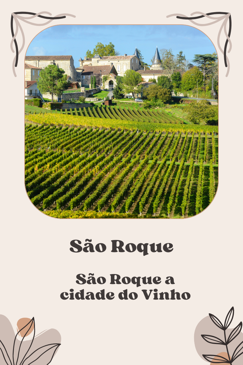 São Roque a cidade do vinho